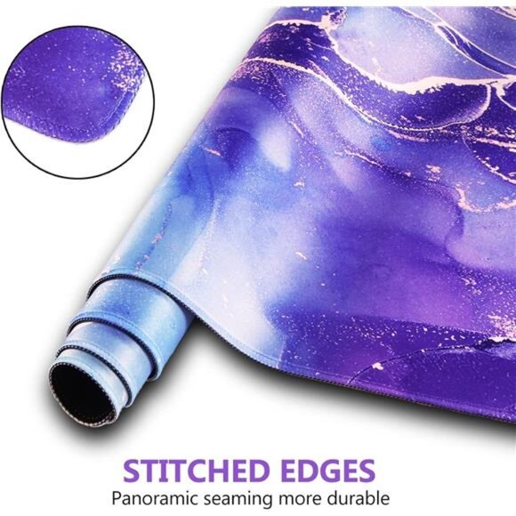 Keyboard Mouse Pad Set, Large Gaming Mousepad + Memory Foam - Picture 5 of 8